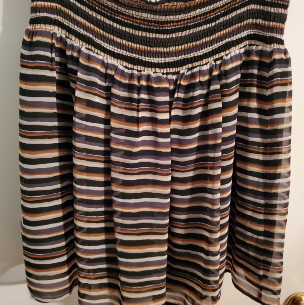 Old Navy striped skirt size L